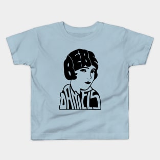 Bebe Daniels Name Head Kids T-Shirt